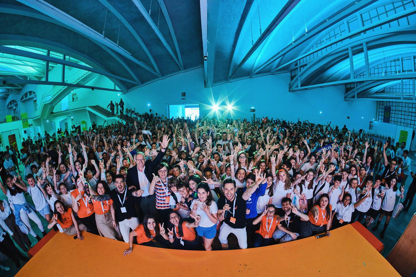 Cientos de niños y jóvenes celebran en el Future Minds Fest